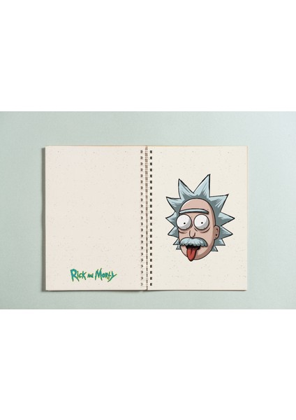 Rick Defter Spiralli A5 96 Yaprak Çizgisiz Defter PYTKDFTR357