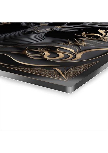 3D Geyik Cam Tablo Duvar Dekoru fiyatları