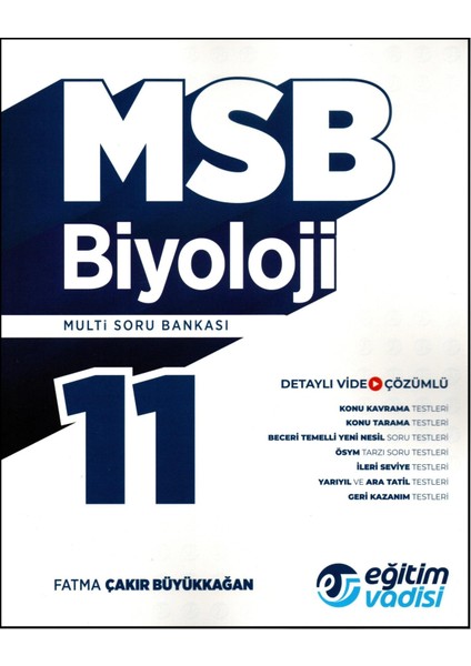 11.Sınıf Biyoloji MSB (Multi Soru Bankası)