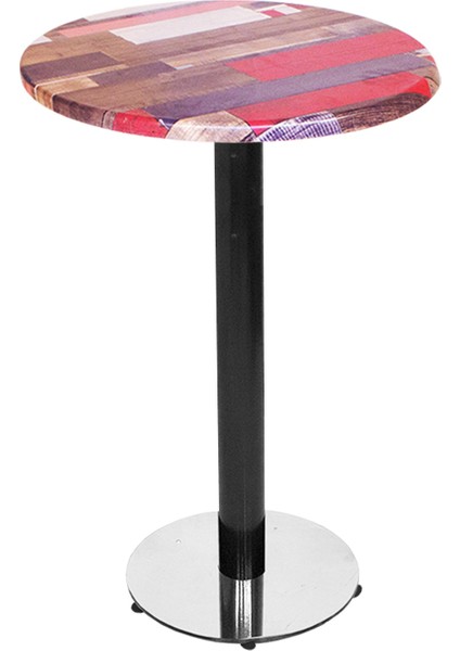 Bistro Masa (Karanfil Werzalit Yuvarlak Q 70CM) - Redwood