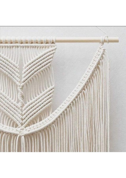 HediSelim Makromemsiii Püsküllü El Yapımı Makrome Duvar Süsü fiyatları