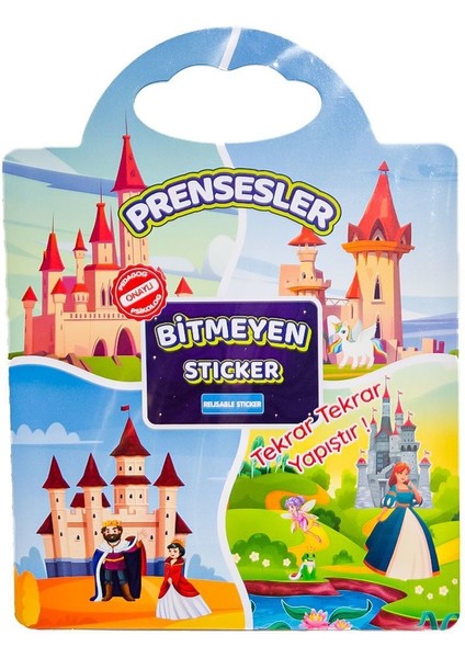 Gepet GF002 Bitmeyen Sticker Kitabım Hayvanlar