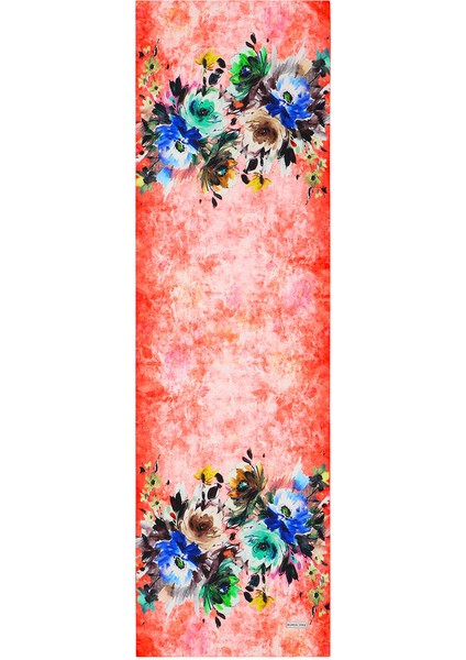 Narçiçeği Flower Ipeksi Fular