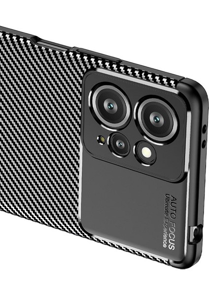 Xiaomi Redmi Note 12 4g Uyumlu Deep Dizayn Auto Focus Tasarımlı Karbon Dizayn Kılıf