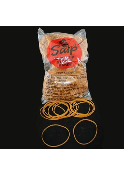 Ambalaj Lastiği Saip %100 Kauçuk 500GR N.22