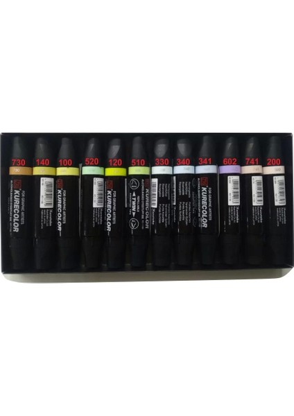 Kurecolor Kc 1100 340 Twin Profesyonel Grafik Kalemi (1 Adet)