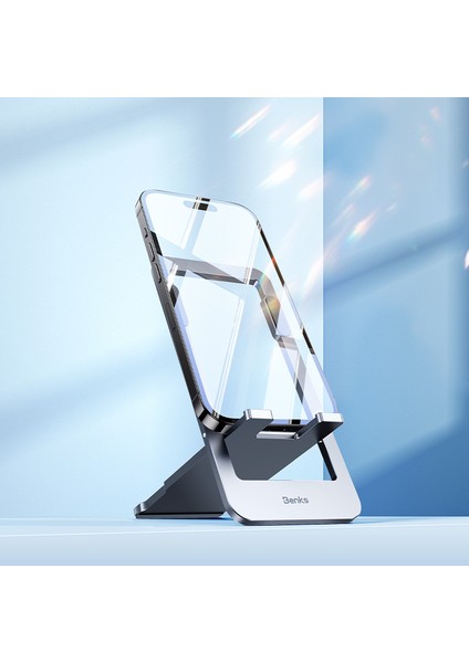 Katlanabilir Ultra Ince Metal Telefon Standı Benks L50 Portable Phone Stand