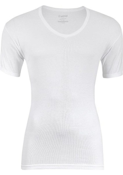 60 Erkek Ribana V Yaka Kısa Kol Fanila Atlet 10 Adet fiyatları