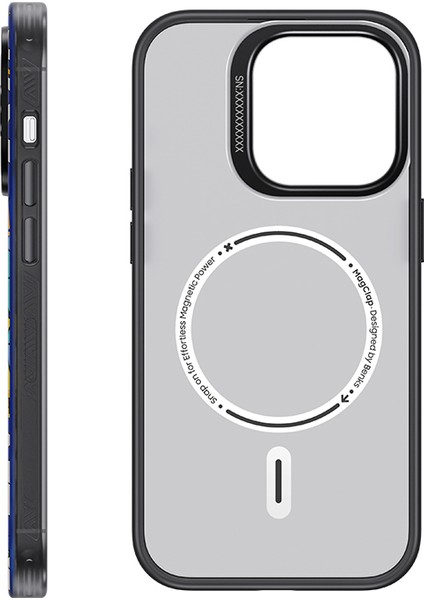 iPhone 14 Pro Uyumlu Kılıf Magsafe Şarj Özellikli Benks Casebang Memory & Meditation Kapak