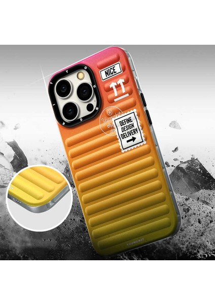 iPhone 14 Pro Uyumlu Kılıf Youngkit The Secret Color Serisi Kapak