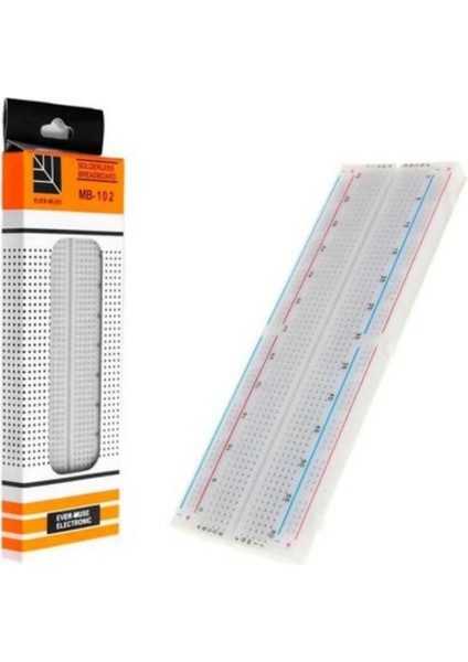 MB-102 Büyük Boy Breadboard 830 Pin Bread Bord