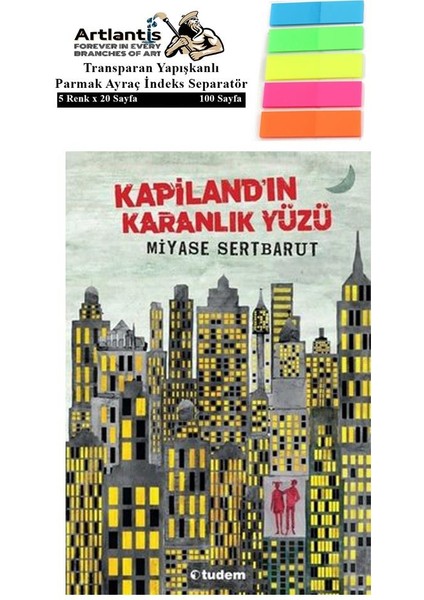 Kapilandın Karanlık Yüzü Miyase Sertbarut 159 1 Adet Fosforlu Transparan Kitap + Ayraç - Miyase Sertbarut