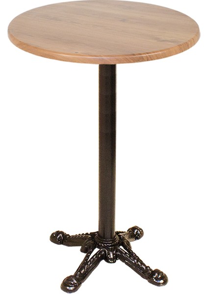 Bistro Döküm Masa (Çipa Werzalit Yuvarlak Q 70CM) - Novagento
