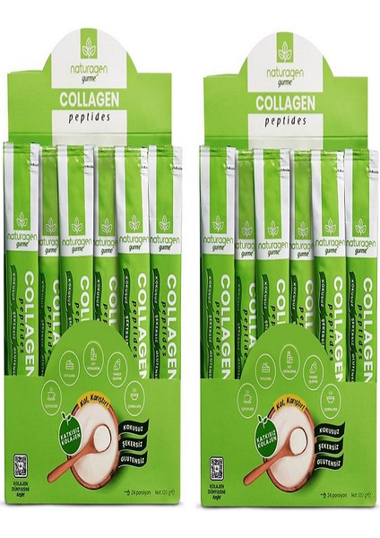 Gurme Collagen Tip 1-3 Peptides Stick Sachets 48 Saşe