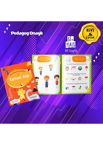 5+ Yaş Zihin Geliştiren Etkinlikler Işitsel Algı Ktp - Ayşen Oy fiyatları