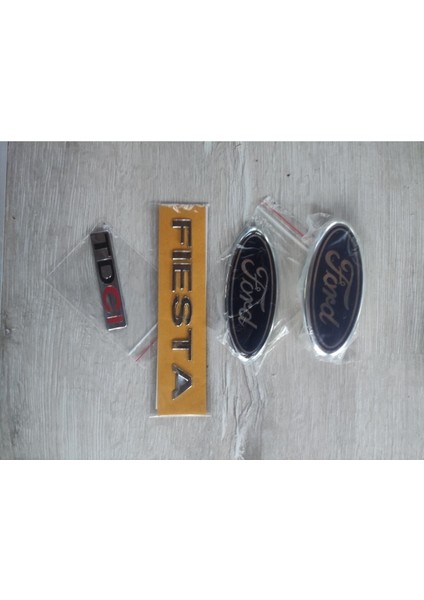Ford Fiesta Ön Arka Arma + Tdci + Fiesta Yazı 2002-2008 Arası