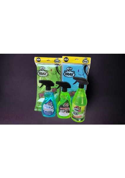 Araç Cam Temizleme, Genel Leke Çıkarıcı, Oto Jant Temizleyici ve 2 Adet 50X70CM Mikrofiber Bez