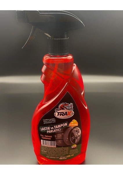 Trax Araba Oto Lastik Tampon Parlatıcı Sprey Lastik Parlatma 500ML