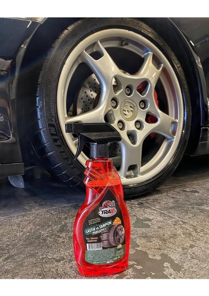 Trax Araba Oto Lastik Tampon Parlatıcı Sprey Lastik Parlatma 500ML