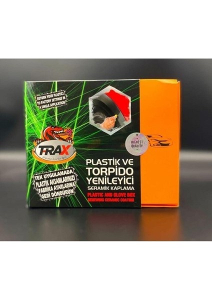 Oto Tampon Plastik ve Torpido Yenileyici ve Onarıcı Seramik Kaplama Süper Etkili Uyumlu