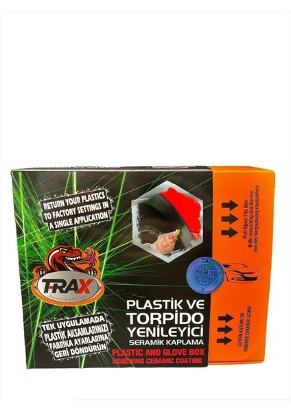 Trax Plastik Yenileyici ve Onarıcı Seramik Kaplamaototampontorpidosüperetkili 50MLYENILEYICIUYUMLU fiyatları