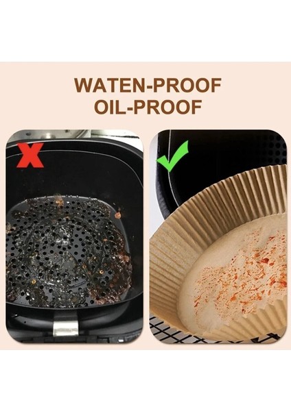 50 Adet Airfryer Pişirme Kağıdı Hava Fritözü fırsatları