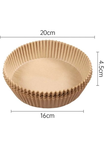 50 Adet Airfryer Pişirme Kağıdı Hava Fritözü indirimleri