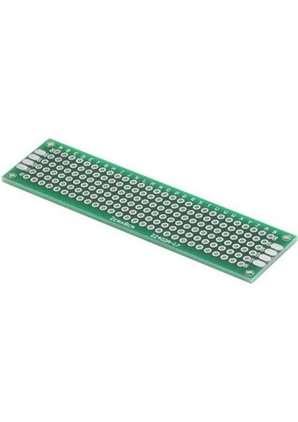 2X8CM Proto Pcb Çift Taraflı Delikli Pertenaks Prototip Deney Kartı Delikli Plaket Pertinaks