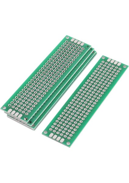 2X8CM Proto Pcb Çift Taraflı Delikli Pertenaks Prototip Deney Kartı Delikli Plaket Pertinaks