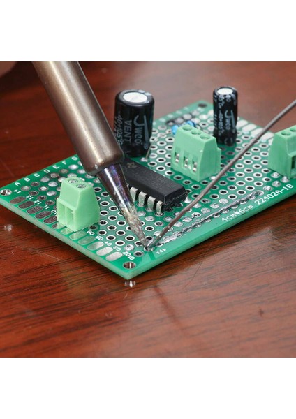 2X8CM Proto Pcb Çift Taraflı Delikli Pertenaks Prototip Deney Kartı Delikli Plaket Pertinaks