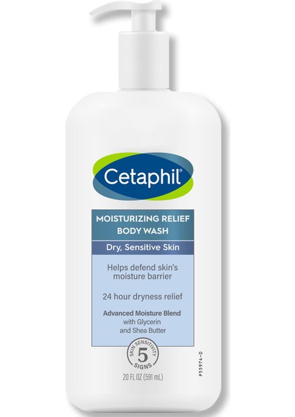 Cetaphil Kuru Ciltler Için Nemlendirici Vücut Şampuanı 591ML