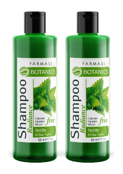 2.li Botanik Isırgan Şampuan Tüm Saçlar Için 500 ml