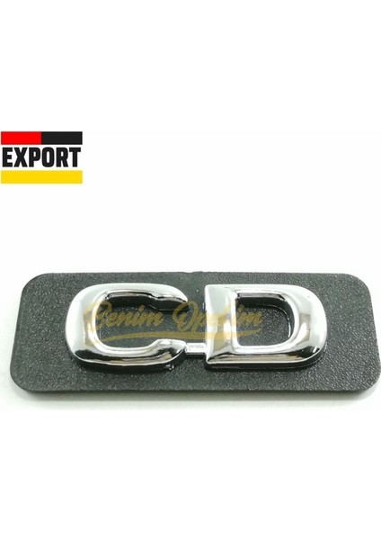 Ön Kapı Çıtası CD Yazısı Krom Opel Omega B, Astra G, Vectra B Uyumlu