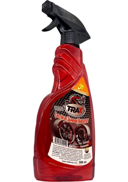 4'lü Set Lastik Parlatıcı + Demir Tozu Temizleyici + Torpido Sütü + Hızlı Cila 500 ml