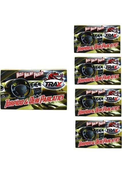 5 Adet Torpido ve Deri Parlatıcı