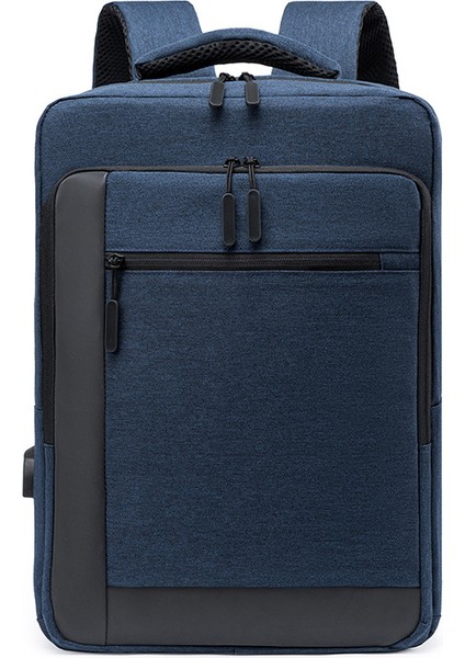 Gündelik Iş Sırt Çantası USB Arabirimi Dizüstü Bilgisayar Sırt Çantası (Yurt Dışından)