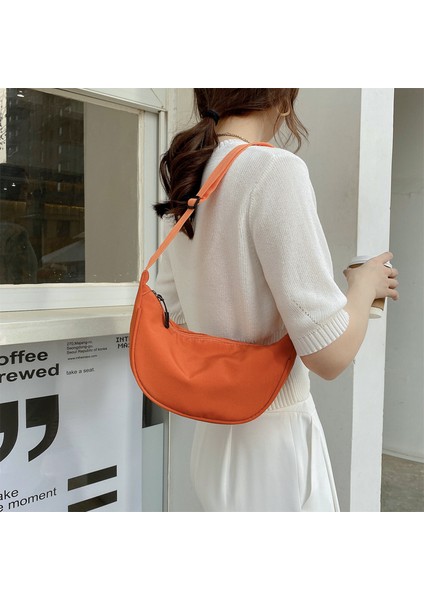 Naylon Düz Renk Basit Kadın Çantası Moda Anne Alışveriş Çantası (Yurt Dışından) fiyatları