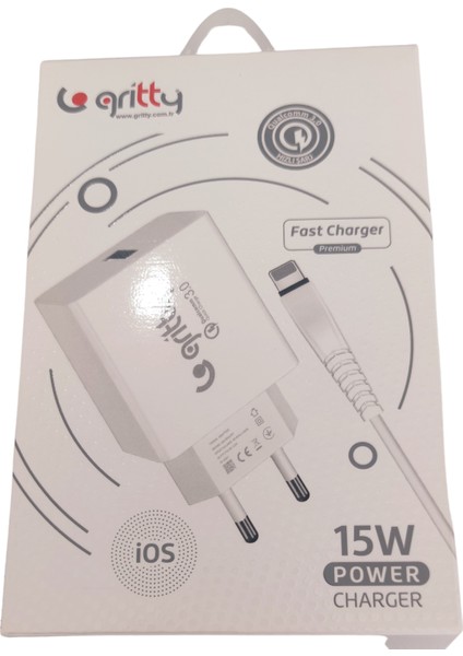 Ios (Lightning) Şarj Cihazı 15 W Hızlı Şarj