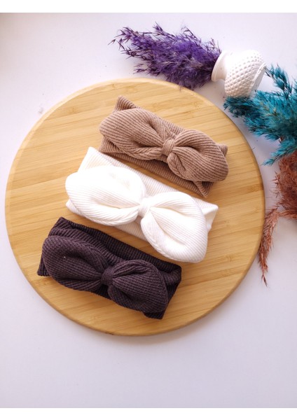 Bebek Tavşan Kulak Bandana 3'lü Set