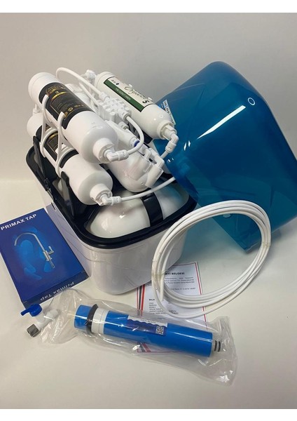 8 Litre 5 Aşamalı Yumuşak Içimli Çelik Tanklı Su Arıtma Cihazı