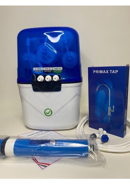 8 Litre 5 Aşamalı Yumuşak Içimli Çelik Tanklı Su Arıtma Cihazı fiyatları