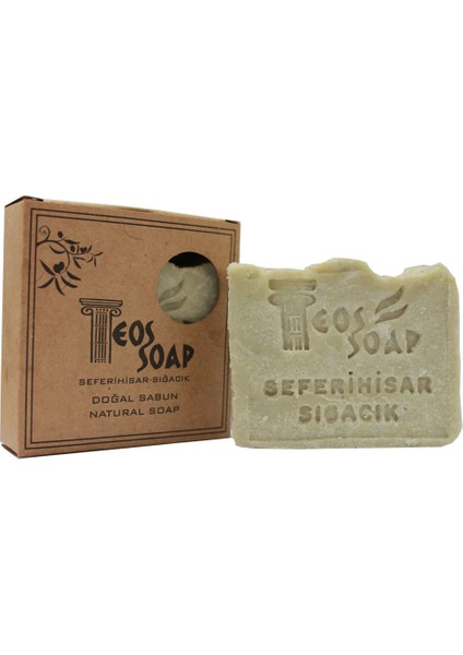 Doğal El Yapımı Volkanik Kil Sabunu 175GR - Seferihisar Zeytinyağı %90 Daha Yoğun