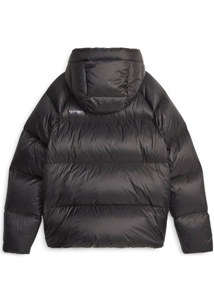Hooded Ultra Down Puffer Kadın Siyah Mont