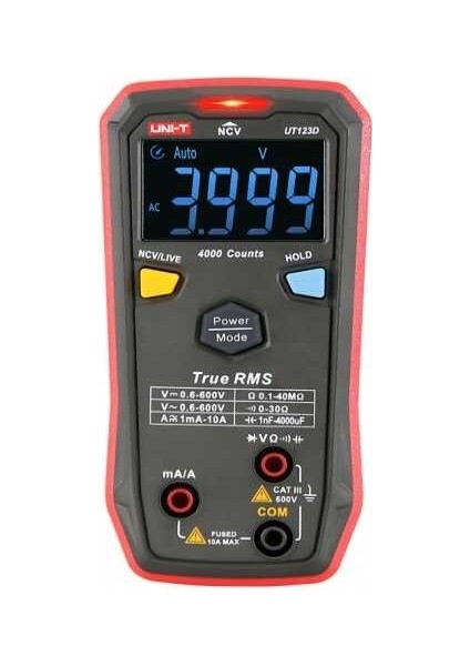 Unit Ut 123D Akıllı Dijital Multimetre