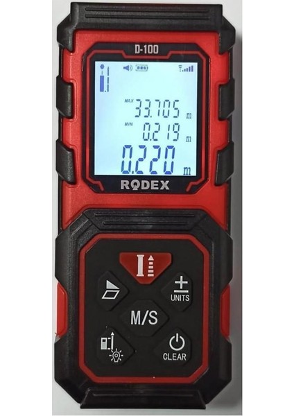 60MT Lazerli Mesafe Ölçer Rodex MTL60