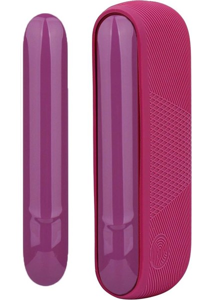 Iqos Iluma Için Iluma Silikon Kılıf Aksesuarları Dekorasyon Aksesuarları Değiştirilebilir Kapak Mor