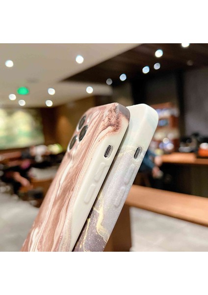 Xstepcase Apple iPhone 14 Pro Imd Için Mermer Deseni Telefon Kapağı Çekmeye Dayanıklı Yumuşak Tpu Geri Kılıf (Yurt Dışından)