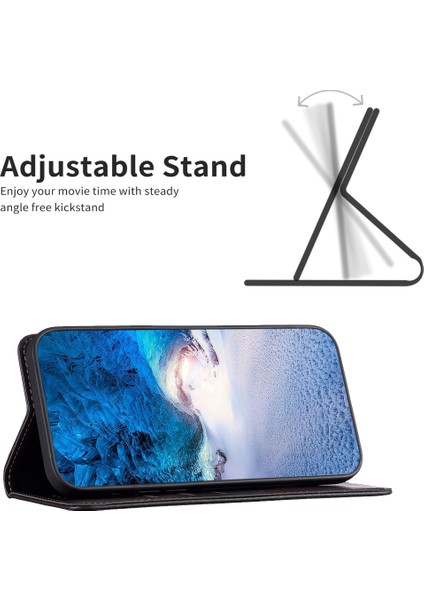 Xstepcase Apple iPhone 6/7/8/6s Pu Deri Kart Yuvası Telefon Kılıfı Stand Manyetik Telefon Kapağı (Yurt Dışından)