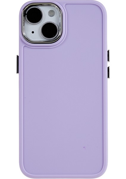 Xstepcase Apple iPhone 14 Plus Çizgiye Karşı Çizelge Anti-Çizelge Tpu Telefon Kılıfı Metal Lens Çerçeve Metal Düğmesi Kapağı (Yurt Dışından)