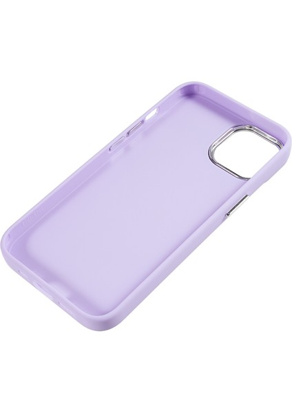 Xstepcase Apple iPhone 14 Plus Çizgiye Karşı Çizelge Anti-Çizelge Tpu Telefon Kılıfı Metal Lens Çerçeve Metal Düğmesi Kapağı (Yurt Dışından)